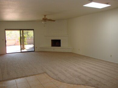 Spacious living room