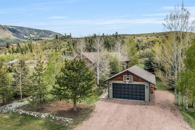 Detached 2 car garage. 
Driveway has been extende