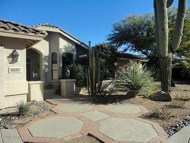 Accent pavers on walkway