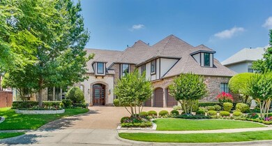 Gorgeous professional landscaping, circle drive, b