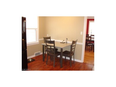There is an eat-in area as well.
