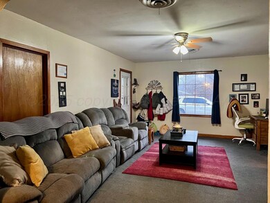 Front door into Living room