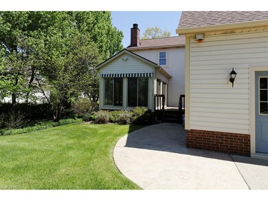 back yard and 4 seasons room