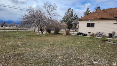 View of sideyard  & south side of home