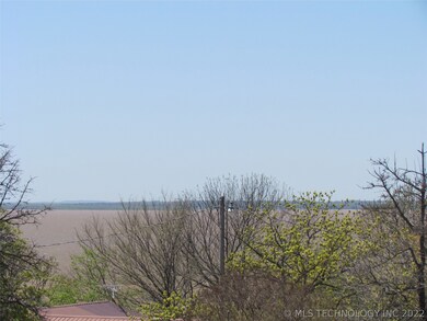 Facing Southwest on lot a birdseye view of mouth o