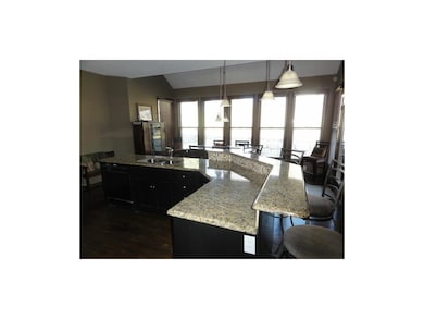 Tons of counter space and cabinets!
