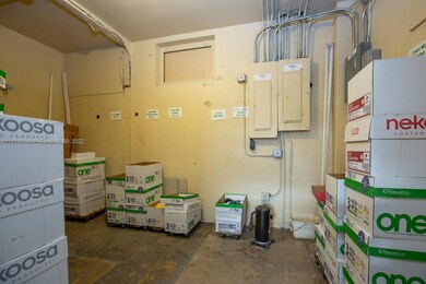 Back building space and electric panels