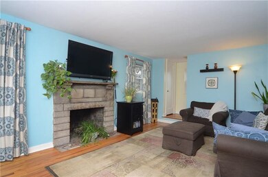 LIVING ROOM; Warm hard wood floors are so easy to 
