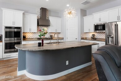 Oversized kitchen island
