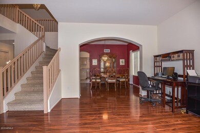 Walsh - Living Room-Staircase