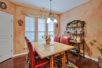 Spacious breakfast nook/dining room.
