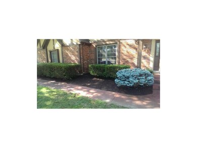 Landscaping by front walk