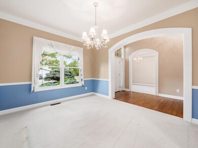 Spacious Dining Room off Foyer