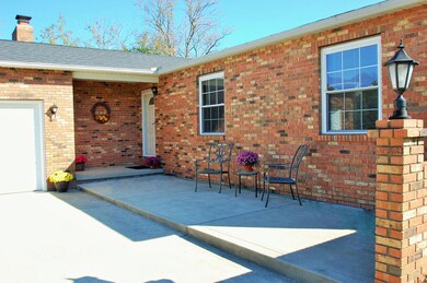 Front Porch & Private Patio