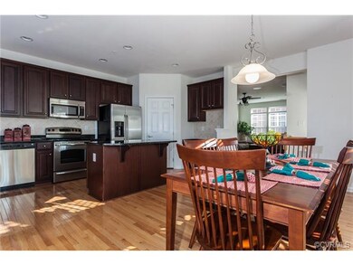 The home features recessed lighting and beautiful 