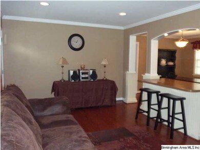 Hardwood floors throughout the living areas