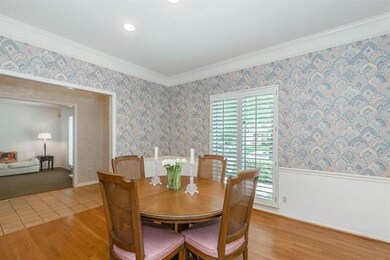 Another view of the large formal dining room!