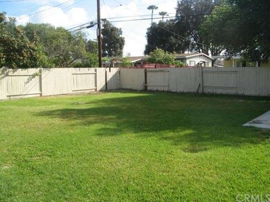 HUGE backyard
