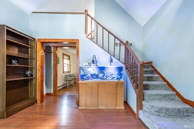 Living Rm and Stairs to Loft