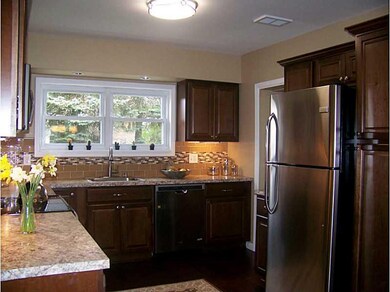 Cafeteria/Kitchen. Completely redone, kitchen feat