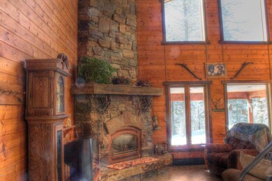 Fireplace and Windows