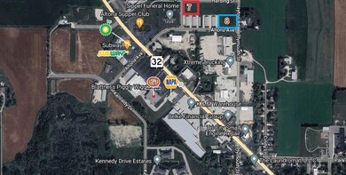 Map of Lots 7 and 8