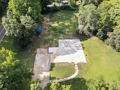 Aerial overview of property's location