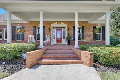 Brick Front porch