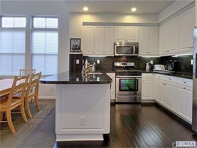 Looking between dining room and kitchen.
