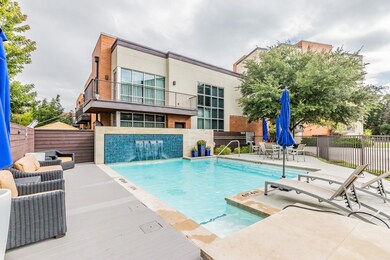 Dive into designer luxury with this sparkling pool