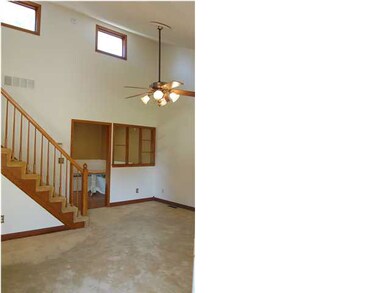 Tall Ceilings create a very grand entrance as you 