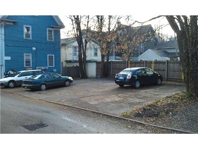 Parking Lot/Garage Parking area behind the house