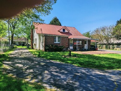 Back of front house