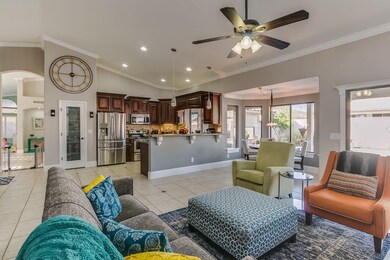 Vaulted Ceilings in Greatroom