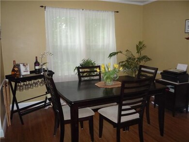 Dining Room. Large dining room with hardwood floor