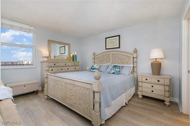 Bedroom featuring light wood-type flooring