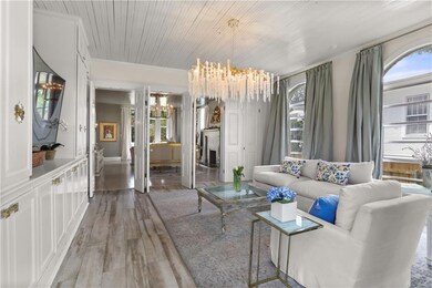 Den that can be open to formal living