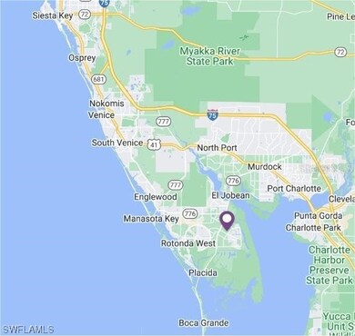 Map location of South Gulf Cove