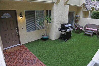 Entrance Walled Patio