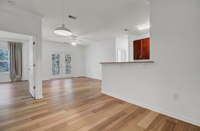 Entry to living room