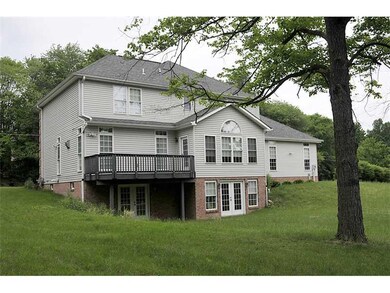 Exterior Back. Rear with large lot