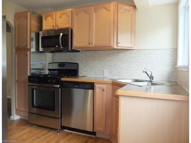 Remodeled kitchen has brand new stainless steel ap