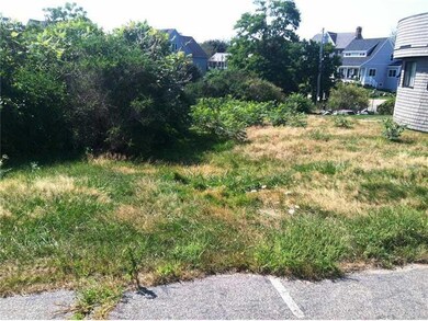 Land. View of lot from the road