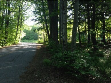 Southwest corner of property