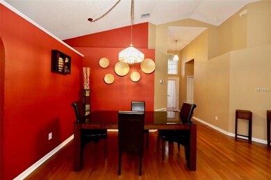 Formal dining area.