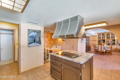 Kitchen view to family room