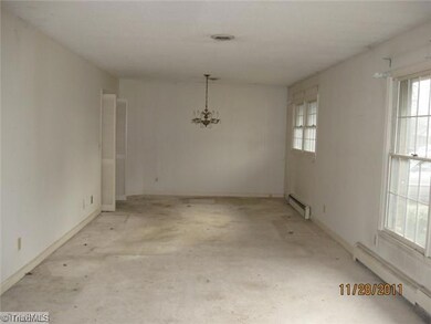 Exterior Front. HUGE Living Room