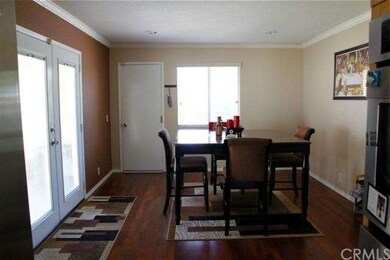 Formal dining with rear yard and garage access