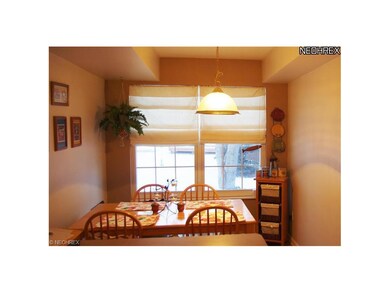 Eating area in kitchen.