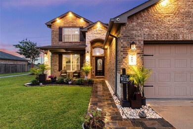 These are beautiful outdoor upgrades with all around downlighting and beautiful landscaping.